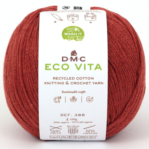 DMC - Eco vita - fil de coton recyclé pour le crochet et le tricot - 05 (prix pour 1 pelote)