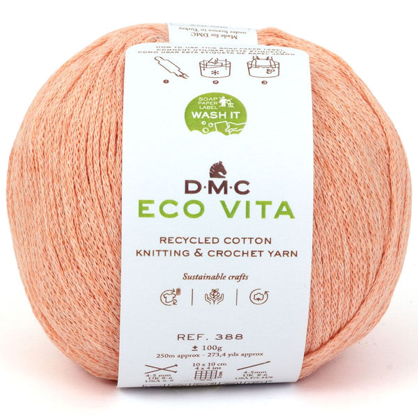 DMC - Eco vita - fil de coton recyclé pour le crochet et le tricot - 109 (prix pour 1 pelote)