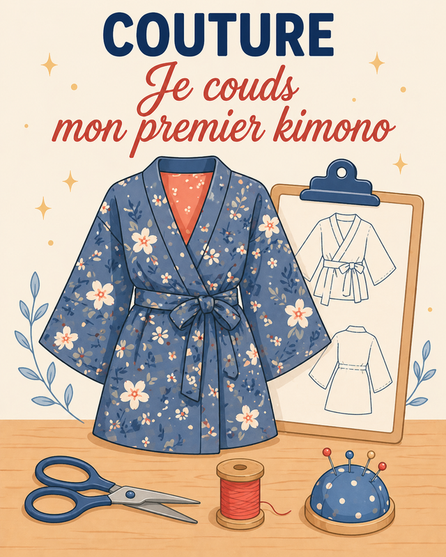 Naaien – Ik naai mijn eerste kimono