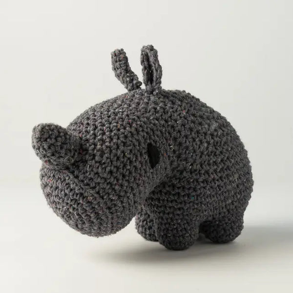 Kit Amigurumi Dex le rhino lava - marque Hoooked (prix pour le set)