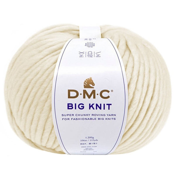 DMC - big knit - couleur 100 (prix pour 1 pelote)
