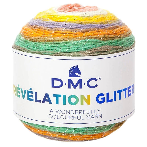 DMC - Révélation glitter - couleur 502 (prix pour 1 pelote)