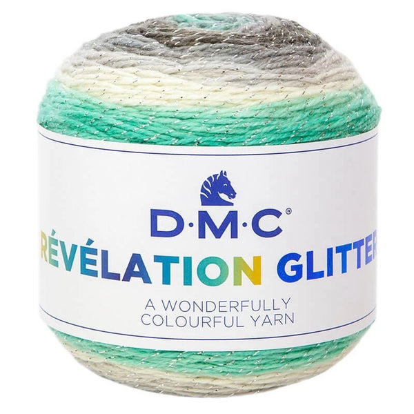 DMC - Révélation glitter - couleur 505 (prix pour 1 pelote)