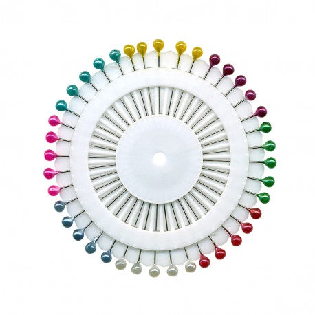 Set d'épingles à piquer à tête nacrée - 38mm de longueur (prix pour le set de 40)