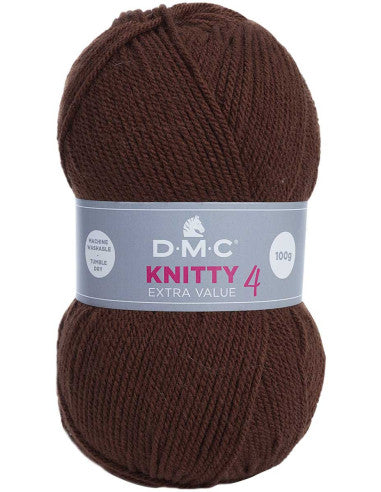DMC - Knitty 4 - chocolat 947 (prix pour 1 pelote)
