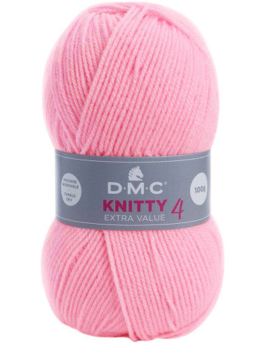 DMC - Knitty 4 - rose moyen 958 (prix pour 1 pelote)
