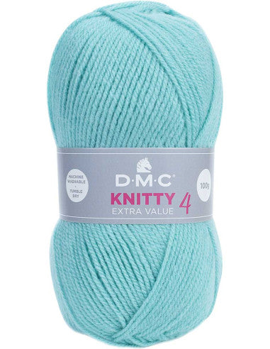 DMC - Knitty 4 - lagon 727 (prix pour 1 pelote)