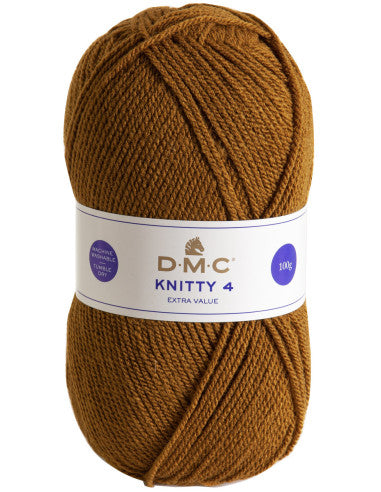 DMC - Knitty 4 - tabac 596 (prix pour 1 pelote)