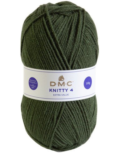 DMC - Knitty 4 - army 602  (prix pour 1 pelote)