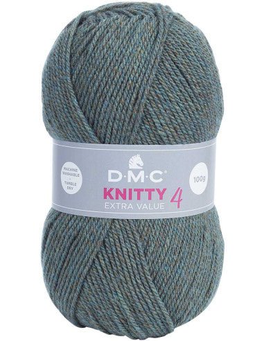 DMC - Knitty 4 - vert de gris 904  (prix pour 1 pelote)