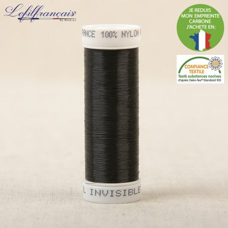 Fil invisible à coudre fumé (bobine de 300m)