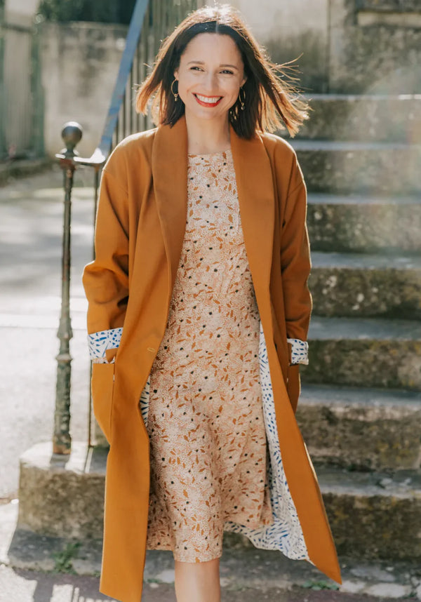 Je couds le manteau Pam de Maison Fauve (taille 34 à 52)