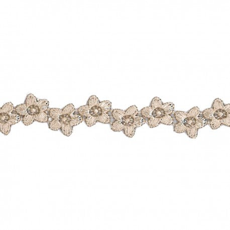 Galon gripure "petites fleurs"  (prix par 50cm)