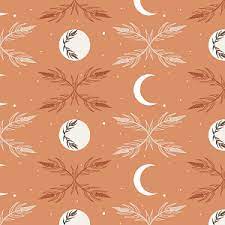 Superbe coupon 3m de popeline Cotton steel - "camp creek pêche" - 110cm de large