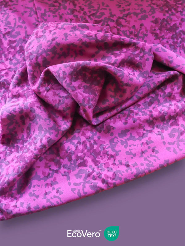 Twill de viscose " Iris orchid" Eco-Vero de Mind the maker (Prix pour 10cm)