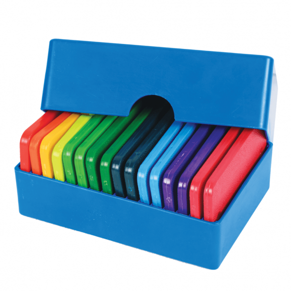 Set de bloqueurs rainbow de knit pro - couleurs assorties (prix pour le set)