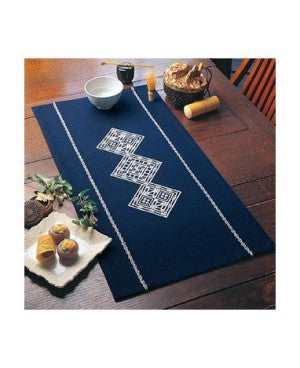 Kit chemin de table à broder en kogin (prix pour le kit complet)