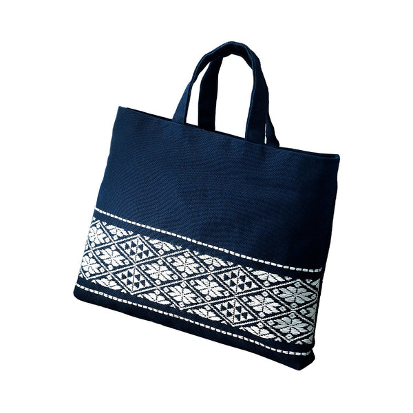 Kit sac à broder "Ume no Hanako" à broder en kogin (prix pour le kit complet)