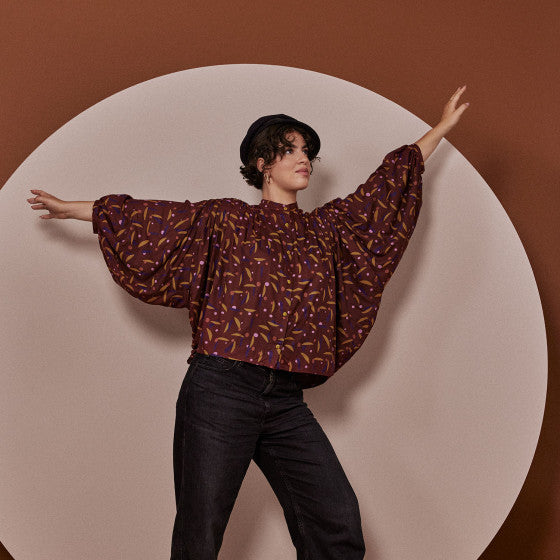 Patron de la blouse de Atelier Brunette