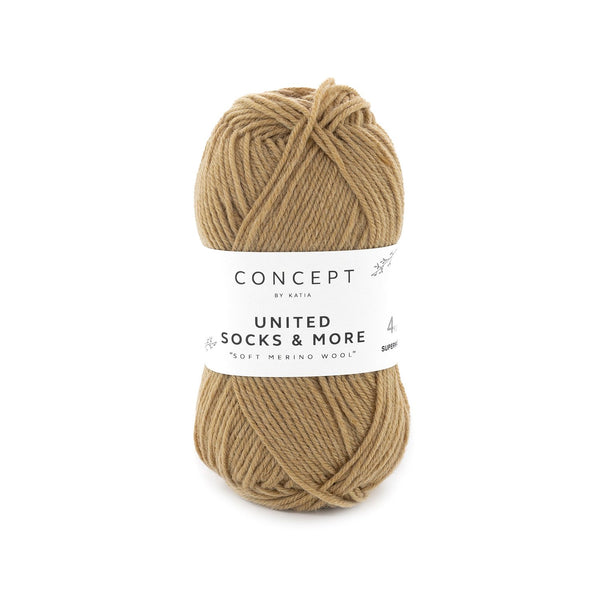 Katia - united Socks and more - couleur 101 (prix pour 1 pelote)