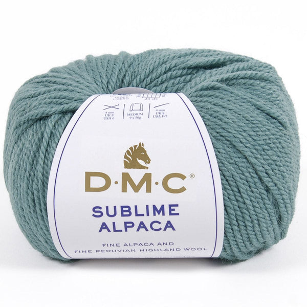 DMC - Sublime Alpaca - couleur 807 Vert doux (prix pour 1 pelote)