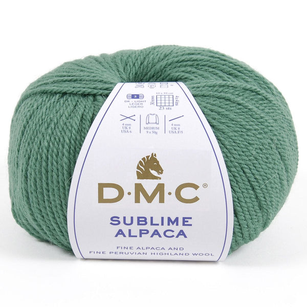 DMC - Sublime Alpaca - couleur 871 Jade (prix pour 1 pelote)