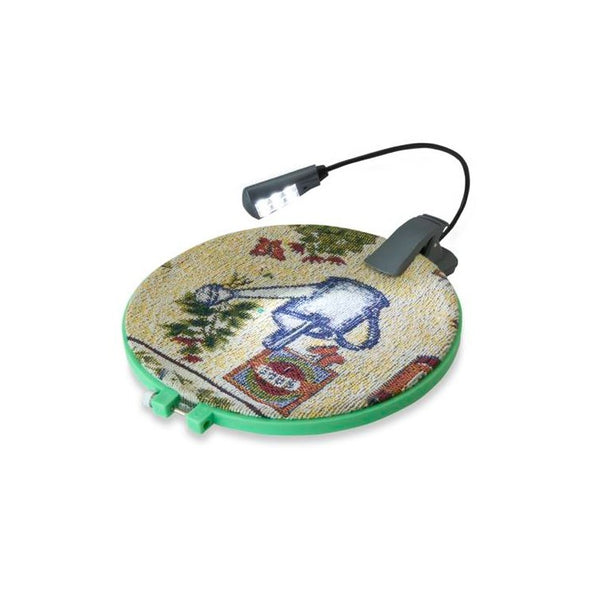 Lampe flexible 6 leds avec pince de la marque Carson optical