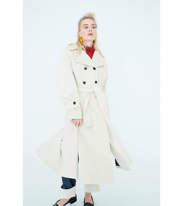 PDF - Patron digital - Le 700 Manteau/trench double boutonnage de DP Studio du 36 au 48 (fr)