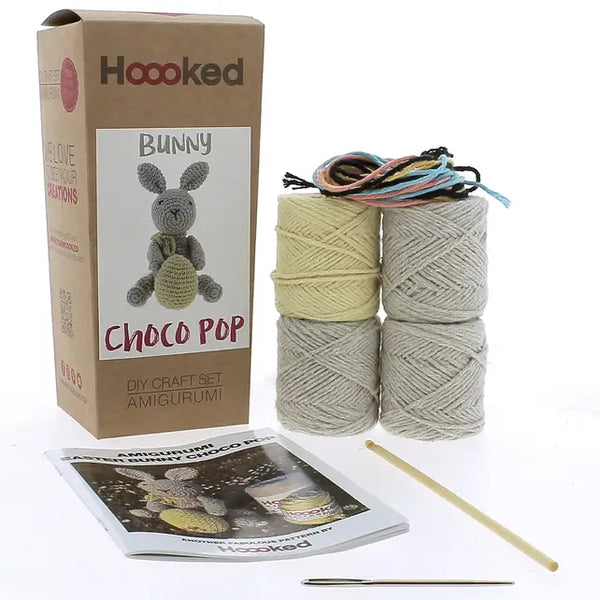 Kit Amigurumi Choco pop le lapin - marque Hoooked (prix pour le set)