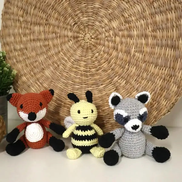 Kit crochet - set forest friends- marque Hoooked (prix pour le set)