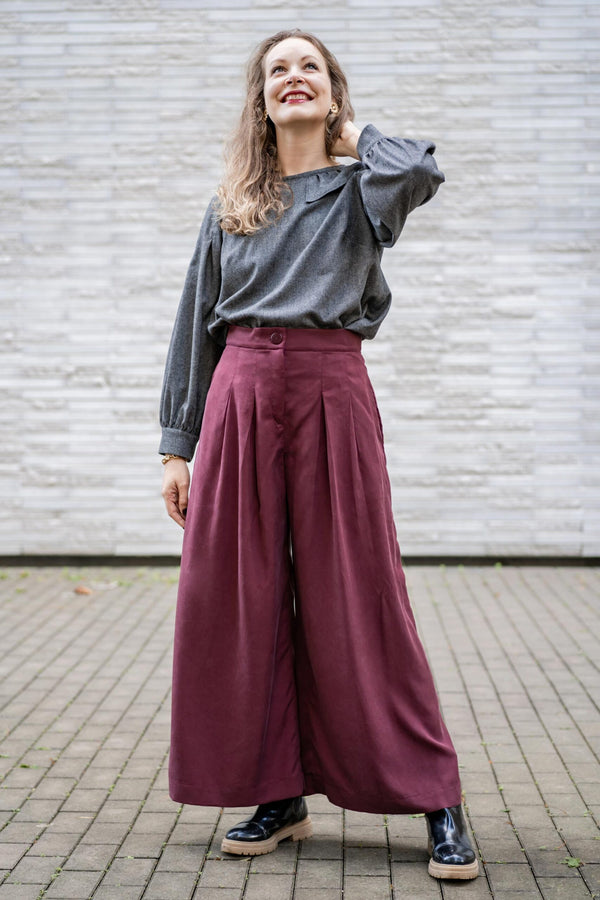 PDF - Patron digital du pantalon Astau de Atelier Brizane du 32 au 56 (Fr)