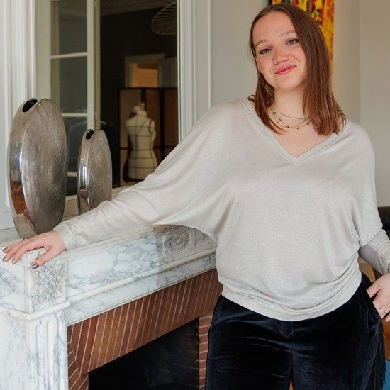 PDF - Patron digital du sweat Ebene de Coralie Bijasson S à XL (fr/angl)