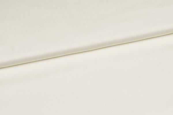 Superbe satin de soie artificielle de la marque belge A La Ville - Blanc (prix pour 10cm)