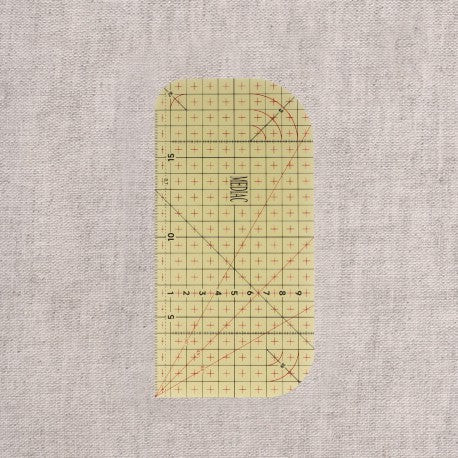 règle de repassage graduée thermorésistante de 20X10cm (prix à la pièce)