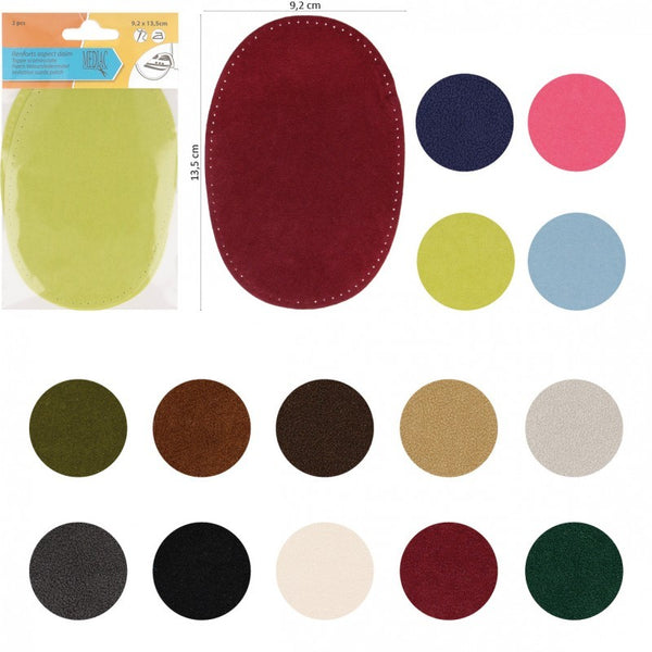 Renfort aspect daim (la paire)