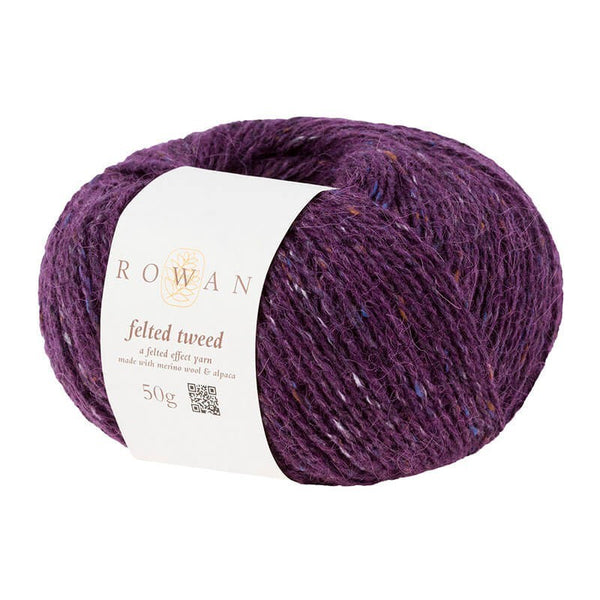 Rowan Felted Tweed - couleur 151 Bilberry (prix pour 1 pelote)