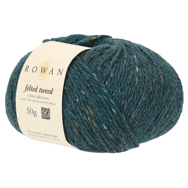 Rowan Felted Tweed - couleur 207 - Bottle green (prix pour 1 pelote)