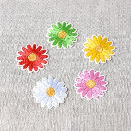 Patch thermocollant "Happy flowers" - (prix à la pièce)