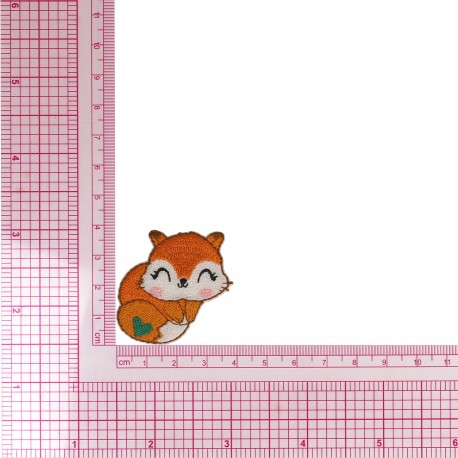 Patch thermocollant renard mignon (prix à la pièce)