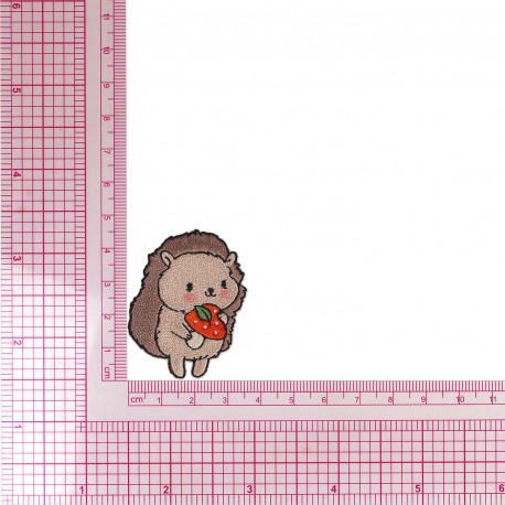 Patch thermocollant hérisson mignon (prix à la pièce)