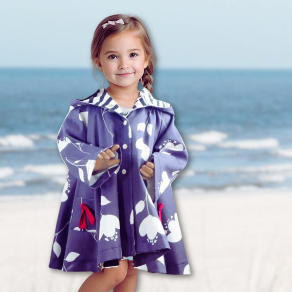 PDF - Patron digital du manteau  enfant Jade de TOSCAminni du 80 au 140cm (fr)