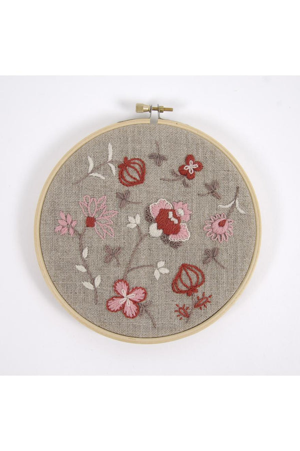 kit broderie Classique avec laine Eco Vita - Indiennes (prix pour l'ensemble)