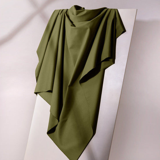 Gabardine light Atelier Brunette - Ivy Green (prix pour 10cm)