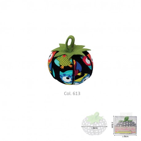 Tomate porte épingle "Chouette fond noir" (prix à la pièce)