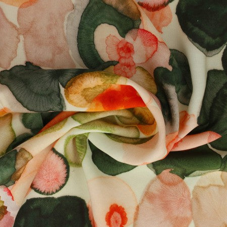 Viscose Nénuphars (Prix pour 10cm)