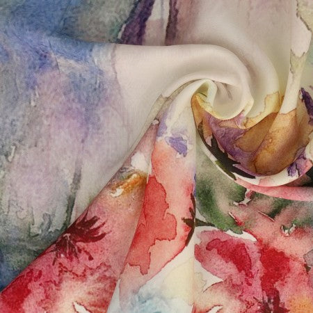 Viscose Impressionnistes (Prix pour 10cm)