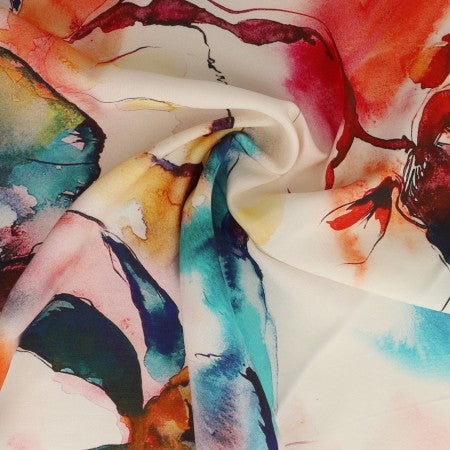 Viscose Aquarelle (Prix pour 10cm)