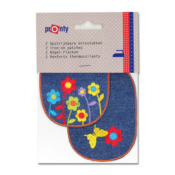 Renfort thermocollant - Coudière/genouillère jeans (la paire)