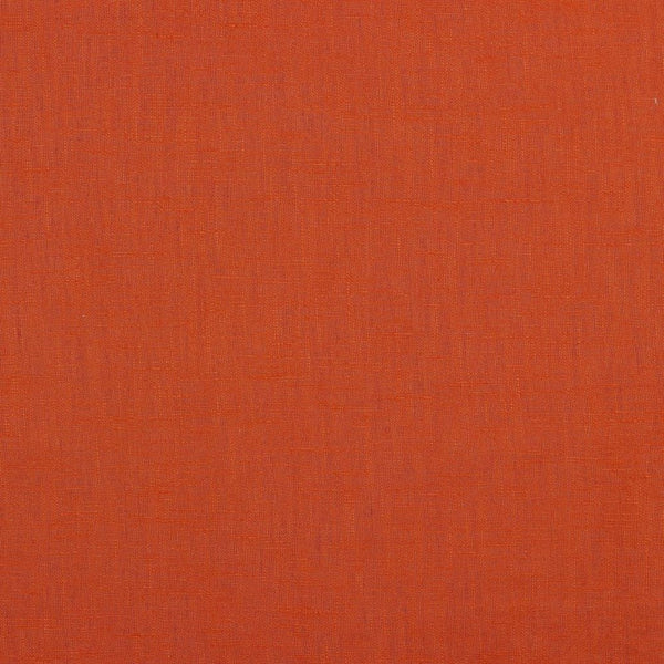 Lin lavé orange 39 certifié oeko-tex (prix pour 10cm)