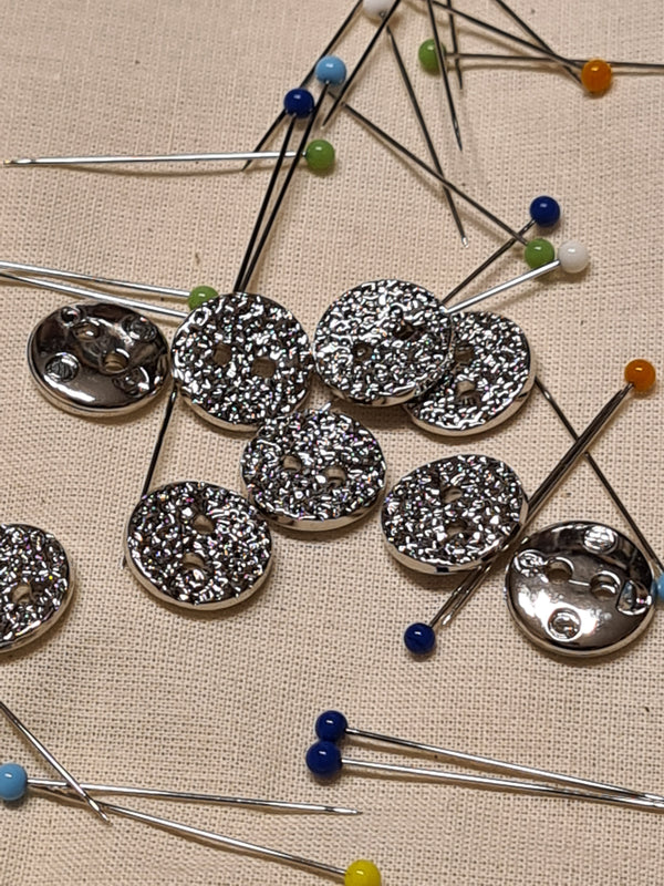 Boutons métal frappé 13mm (prix à la pièce)